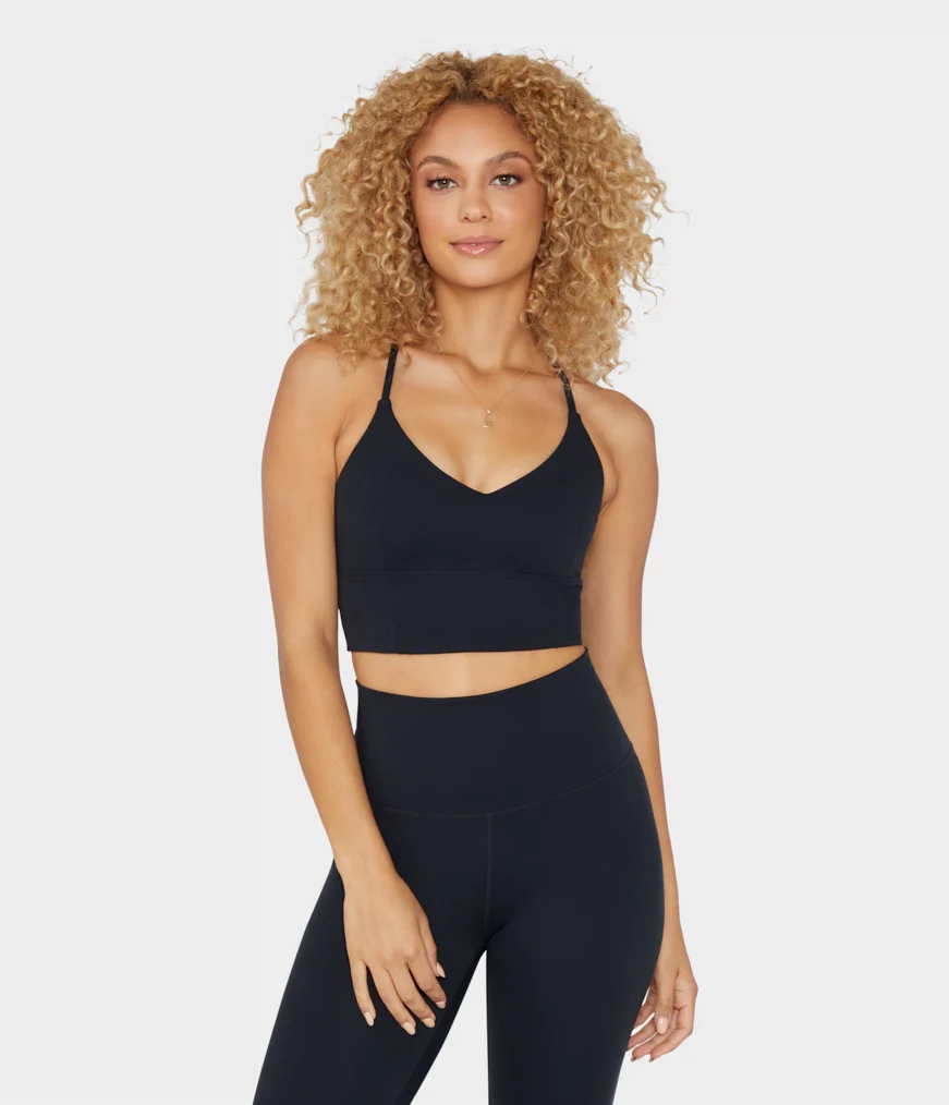 Black Women's Manduka ESSENCE Bras | 6278607