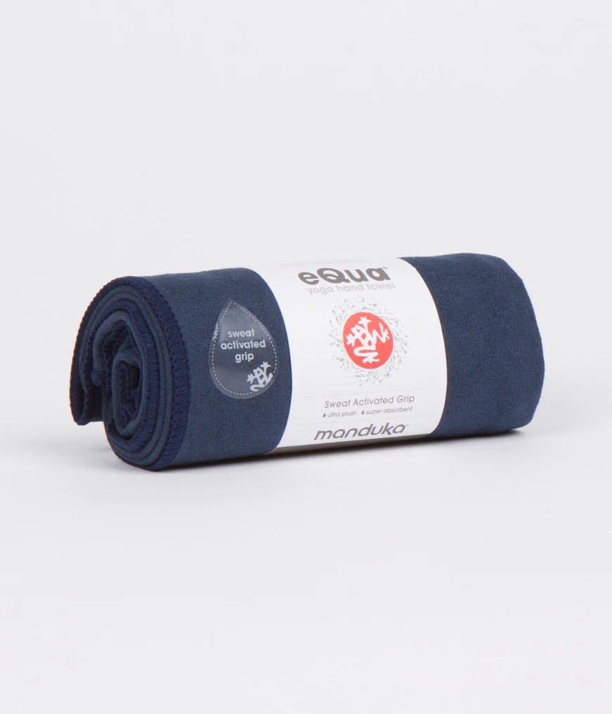 Blue Women's Manduka EQUA YOGA HAND Towels | 1856273