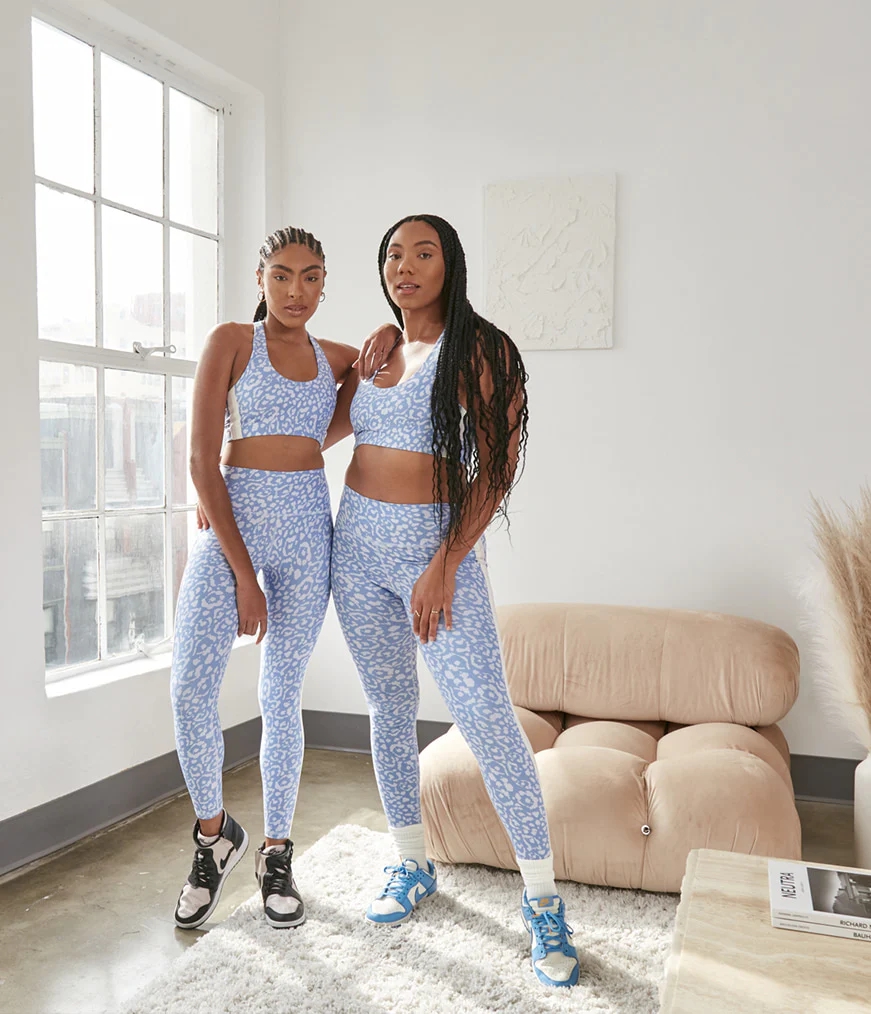 Blue Women's Manduka VERVE SPORTS Bras | 3602382
