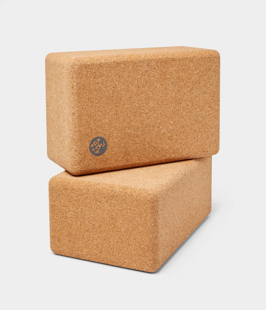Brown Women's Manduka CORK YOGA - 2 PACK Blocks | 9873633