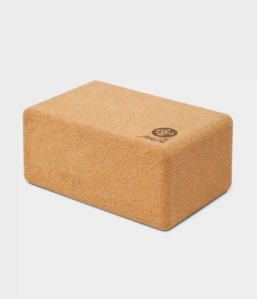 Brown Women's Manduka YOGA WITH ADRIENE CORK YOGA Blocks | 4312501