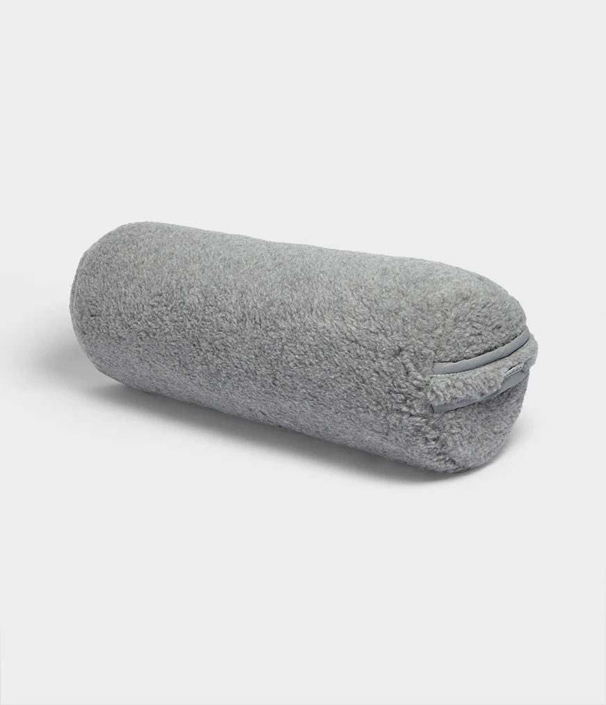 Grey Women's Manduka WOOL ROUND Bolster | 4144172