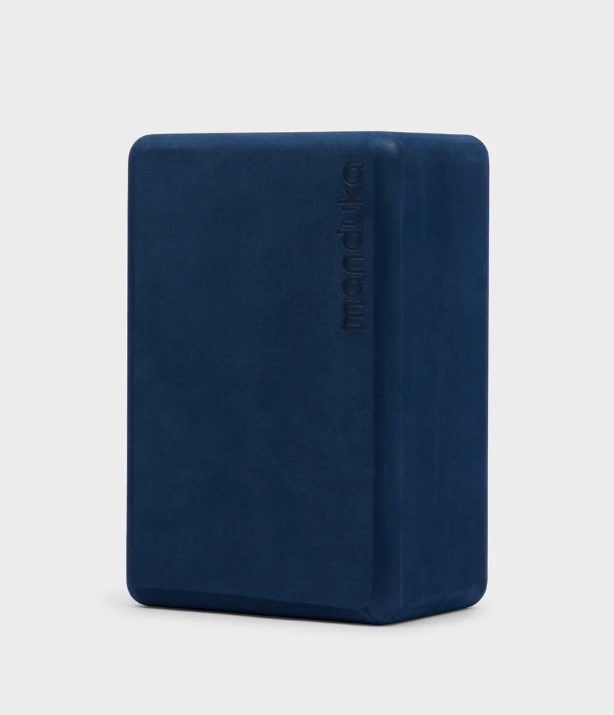 Navy Men's Manduka RECYCLED FOAM YOGA Blocks | 6189290