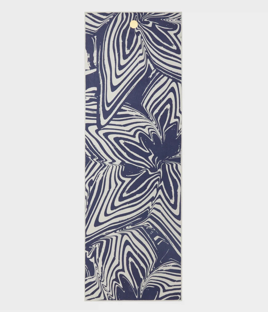 Navy Men's Manduka YOGITOES REPREVE YOGA MAT Towels | 7298536