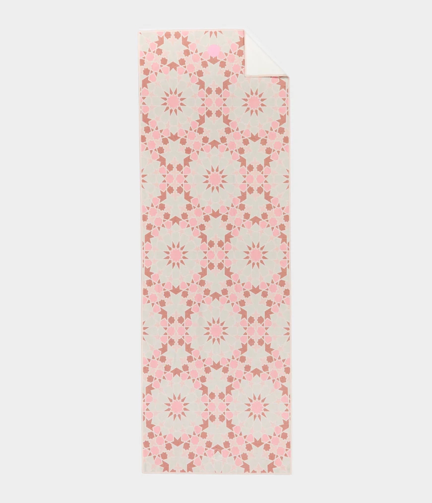 Pink Men's Manduka YOGITOES REPREVE YOGA MAT Towels | 4559470