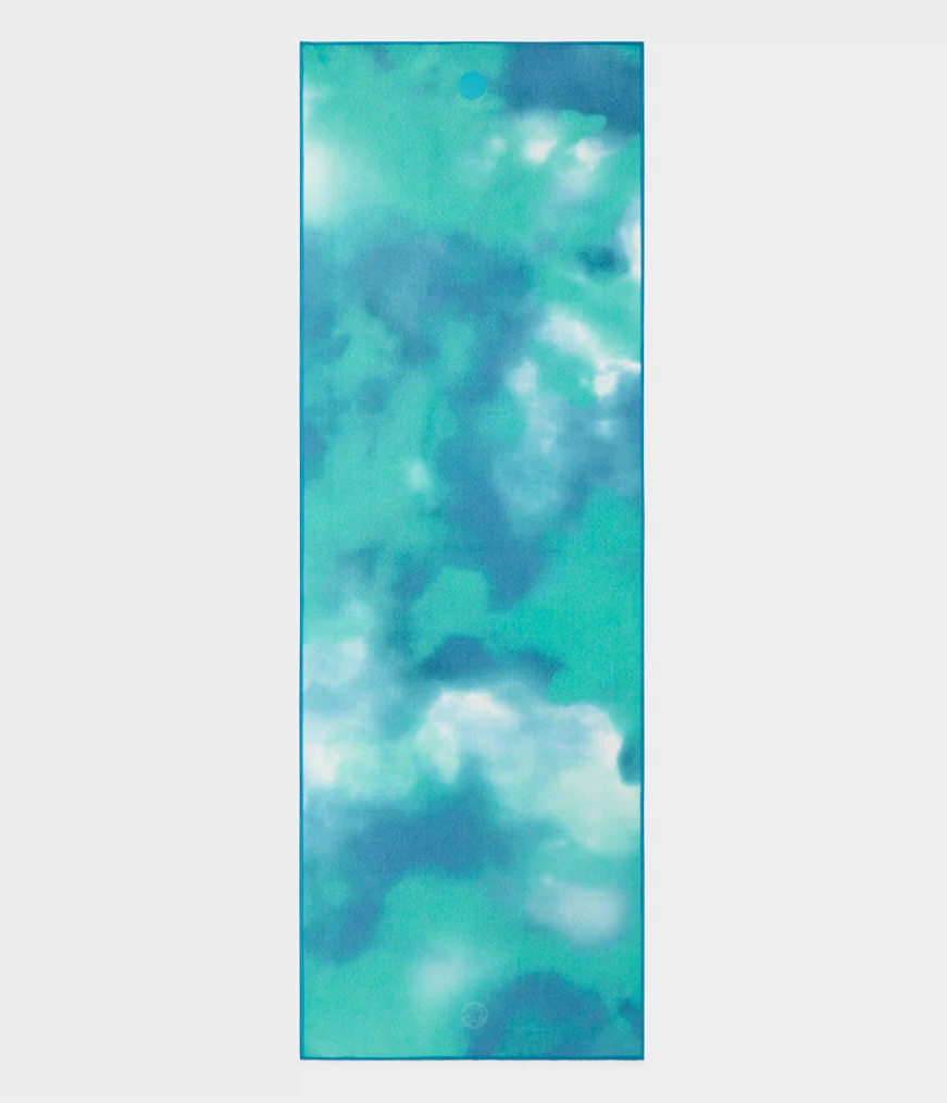 Turquoise Men's Manduka YOGITOES REPREVE YOGA MAT Towels | 2038526
