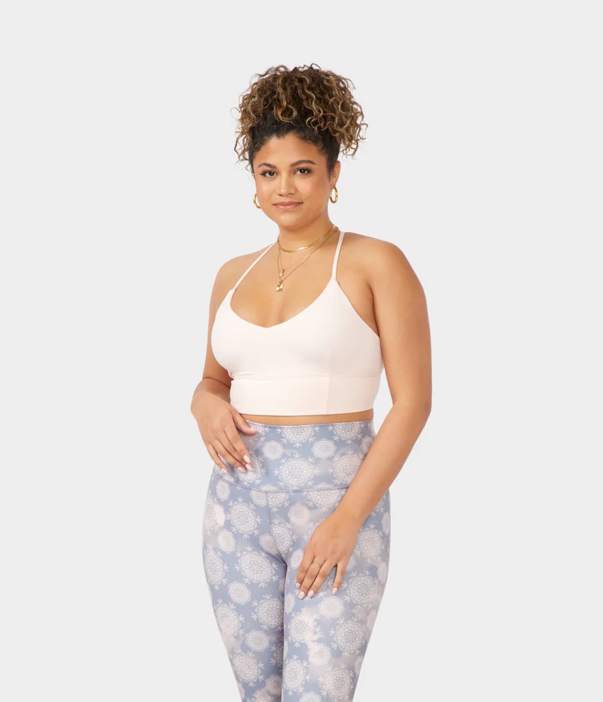 White Women's Manduka ESSENCE Bras | 9297836